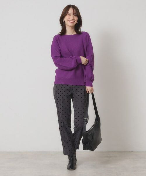 ITS'DEMO / イッツデモ ニット・セーター | 【手洗い可】ラメガーターニット | 詳細21