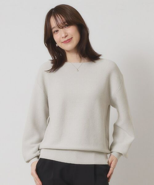 ITS'DEMO / イッツデモ ニット・セーター | 【手洗い可】ラメガーターニット | 詳細3