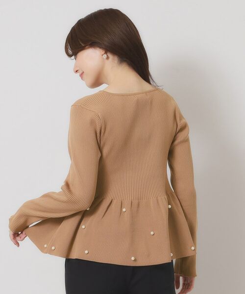 ITS'DEMO / イッツデモ ニット・セーター | 【手洗い可】ペプラムニット | 詳細15