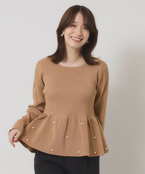 ITS'DEMO / イッツデモ ニット・セーター | 【手洗い可】ペプラムニット | 詳細9