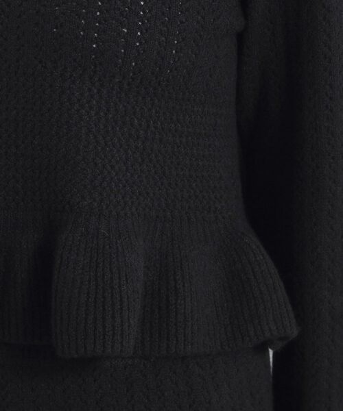 ITS'DEMO / イッツデモ ニット・セーター | 【手洗い可／セットアップ可】柄編みニットプルオーバー | 詳細14