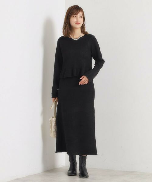 ITS'DEMO / イッツデモ ニット・セーター | 【手洗い可／セットアップ可】柄編みニットプルオーバー | 詳細6