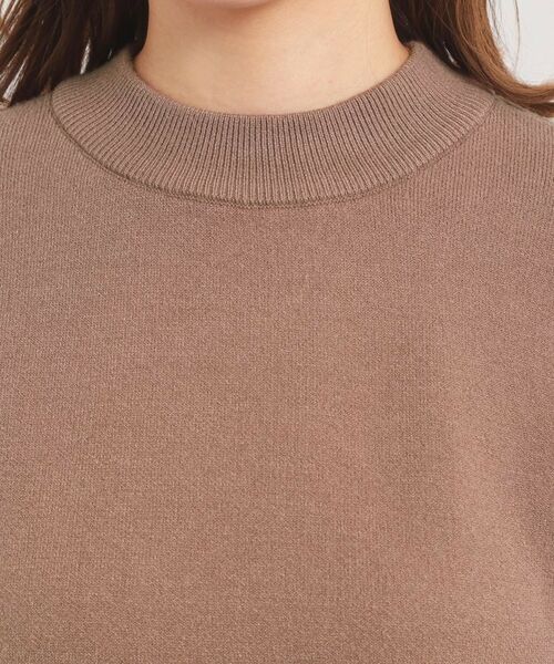 ITS'DEMO / イッツデモ ニット・セーター | 【手洗い可】花柄ジャカード袖ニット | 詳細20