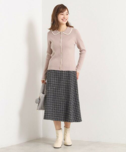 ITS'DEMO / イッツデモ ニット・セーター | 【手洗い可】配色衿リブニット | 詳細10