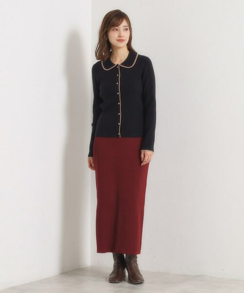 ITS'DEMO / イッツデモ ニット・セーター | 【手洗い可】配色衿リブニット | 詳細6