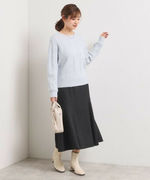 ITS'DEMO / イッツデモ ニット・セーター | 【手洗い可】ラメチェックニット | 詳細16