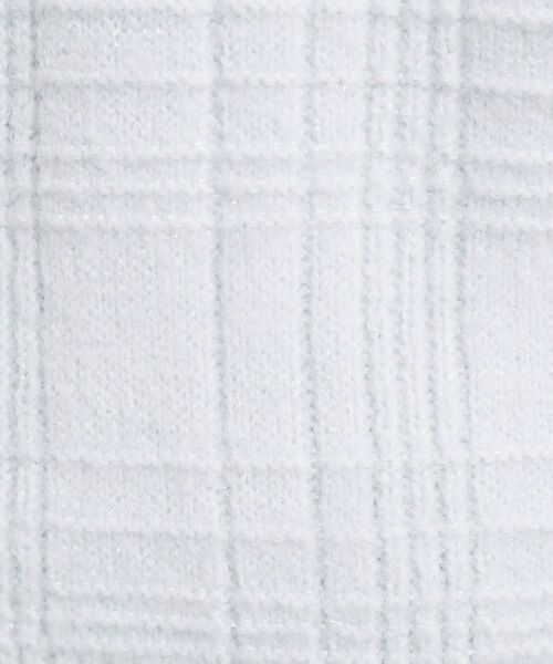 ITS'DEMO / イッツデモ ニット・セーター | 【手洗い可】ラメチェックニット | 詳細18