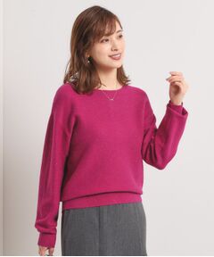 ITS'DEMO / イッツデモ ニット・セーター | 【手洗い可】バックパール調ラメニット