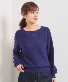 ITS'DEMO / イッツデモ ニット・セーター | 【手洗い可】バックパール調ラメニット