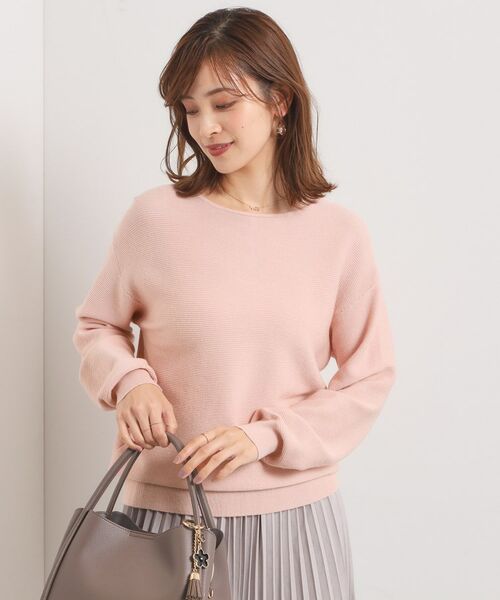 ITS'DEMO / イッツデモ ニット・セーター | 【手洗い可】バックパール調ラメニット | 詳細11