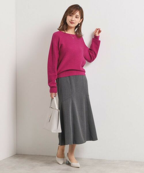 ITS'DEMO / イッツデモ ニット・セーター | 【手洗い可】バックパール調ラメニット | 詳細16