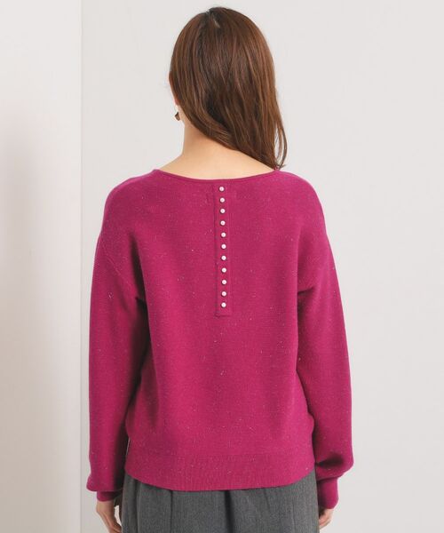 ITS'DEMO / イッツデモ ニット・セーター | 【手洗い可】バックパール調ラメニット | 詳細25