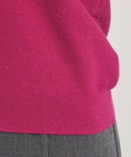 ITS'DEMO / イッツデモ ニット・セーター | 【手洗い可】バックパール調ラメニット | 詳細29