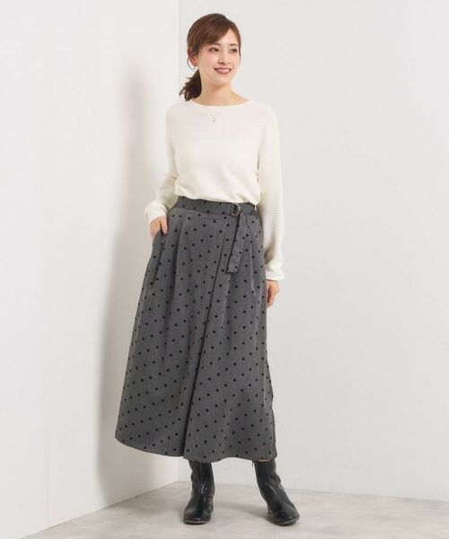 ITS'DEMO / イッツデモ ニット・セーター | 【手洗い可】バックパール調ラメニット | 詳細5