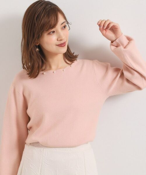 ITS'DEMO / イッツデモ ニット・セーター | 【手洗い可】スカラップパール調ラメニット | 詳細11