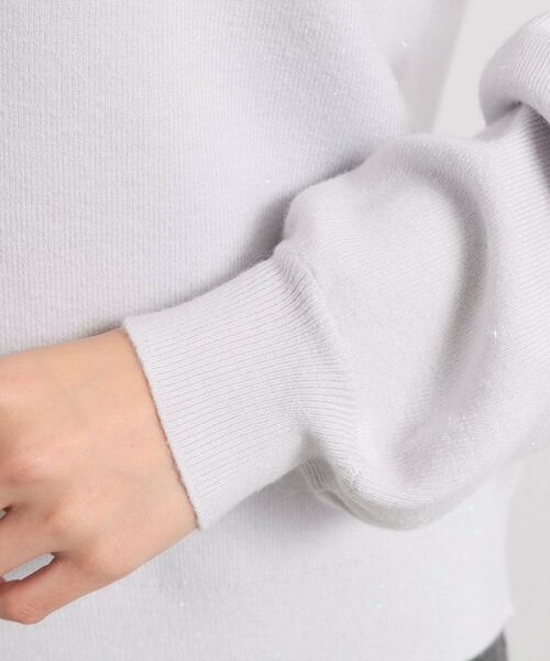 ITS'DEMO / イッツデモ ニット・セーター | 【手洗い可】スカラップパール調ラメニット | 詳細28