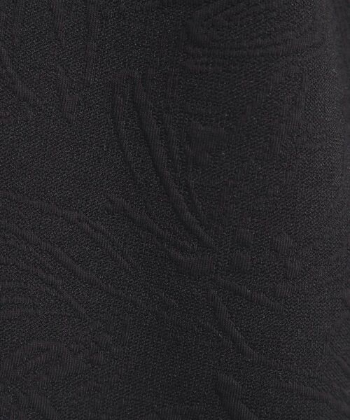 ITS'DEMO / イッツデモ カットソー | 【洗濯機OK／セットアップ可】花柄ジャカードトップス | 詳細8