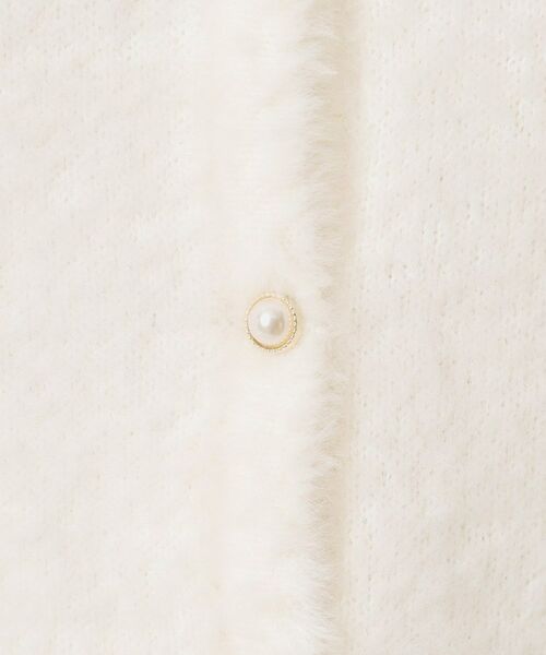 ITS'DEMO / イッツデモ カーディガン・ボレロ | 【手洗い可】フェザーヤーンクルーカーディガン | 詳細4
