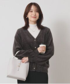 ITS'DEMO / イッツデモ カーディガン・ボレロ | 【手洗い可】フェザーヤーンVカーディガン