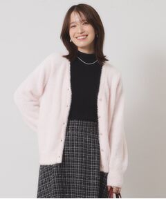 ITS'DEMO / イッツデモ カーディガン・ボレロ | 【手洗い可】フェザーヤーンVカーディガン