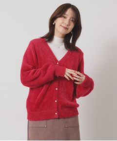 ITS'DEMO / イッツデモ カーディガン・ボレロ | 【手洗い可】フェザーヤーンVカーディガン
