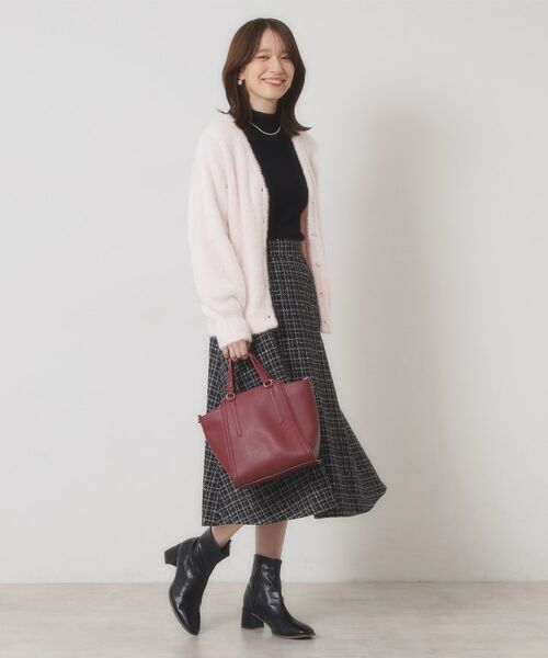 ITS'DEMO / イッツデモ カーディガン・ボレロ | 【手洗い可】フェザーヤーンVカーディガン | 詳細10