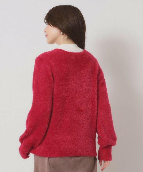 ITS'DEMO / イッツデモ カーディガン・ボレロ | 【手洗い可】フェザーヤーンVカーディガン | 詳細19