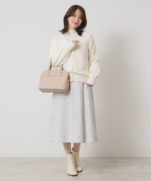 ITS'DEMO / イッツデモ カーディガン・ボレロ | 【手洗い可】フェザーヤーンVカーディガン | 詳細3