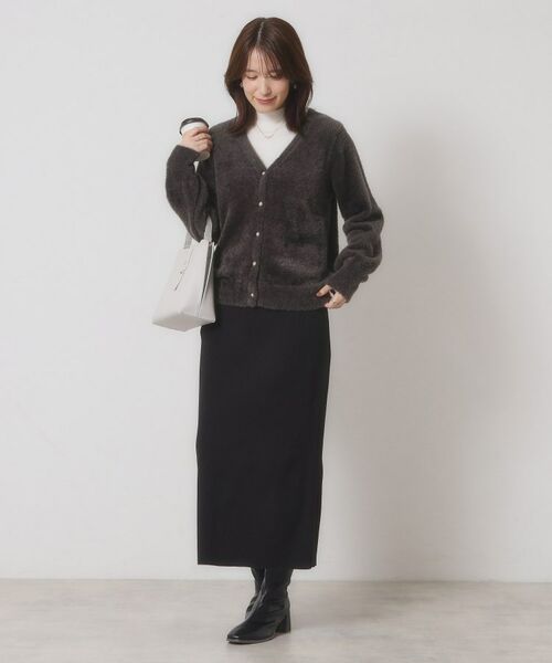 ITS'DEMO / イッツデモ カーディガン・ボレロ | 【手洗い可】フェザーヤーンVカーディガン | 詳細7