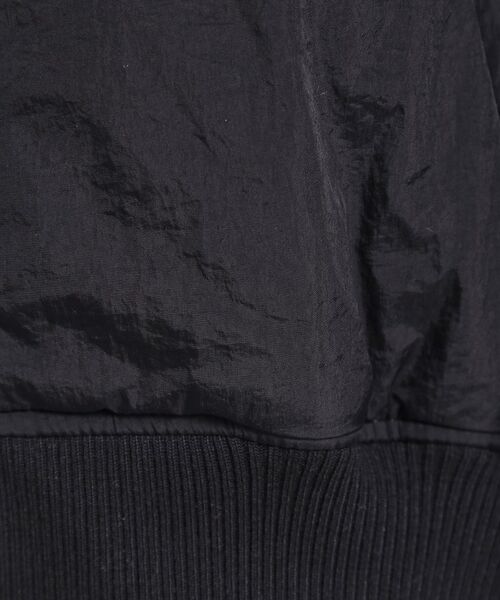 ITS'DEMO / イッツデモ レザーブルゾン・ジャケット | バックシャーリングMA－1 | 詳細11