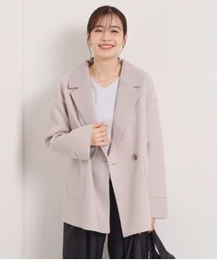 ITS'DEMO / イッツデモ その他アウター | 裏リブミディ丈ダブルコート