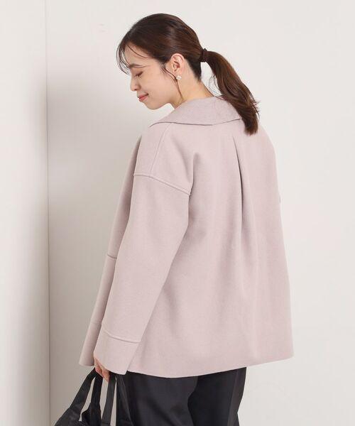 ITS'DEMO / イッツデモ その他アウター | 裏リブミディ丈ダブルコート | 詳細17