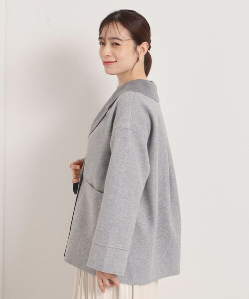 ITS'DEMO / イッツデモ その他アウター | 裏リブミディ丈ダブルコート | 詳細21