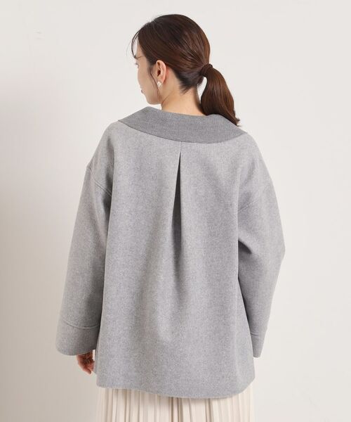 ITS'DEMO / イッツデモ その他アウター | 裏リブミディ丈ダブルコート | 詳細22