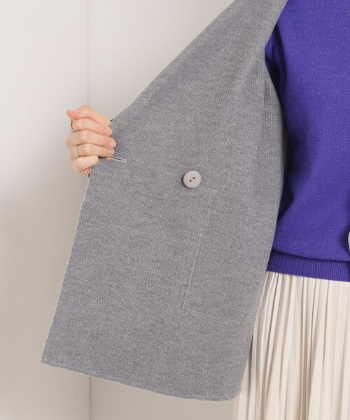 ITS'DEMO / イッツデモ その他アウター | 裏リブミディ丈ダブルコート | 詳細27