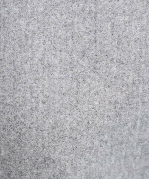 ITS'DEMO / イッツデモ ステンカラーコート | 裏リブ衿付きコート | 詳細12