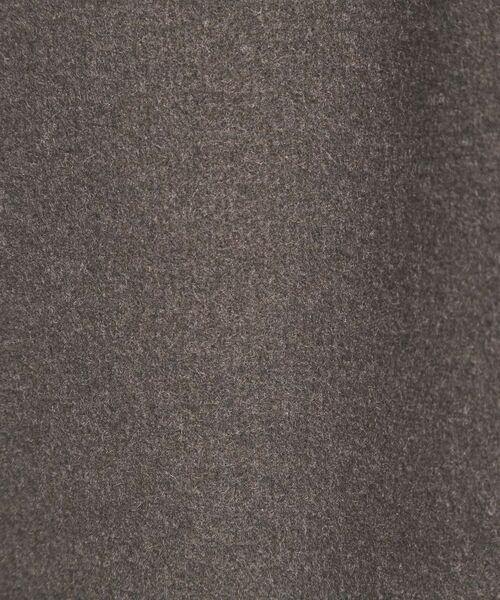 ITS'DEMO / イッツデモ ステンカラーコート | 裏リブ衿付きコート | 詳細17