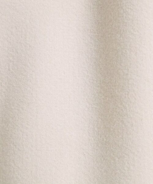 ITS'DEMO / イッツデモ ステンカラーコート | 裏リブ衿付きコート | 詳細7