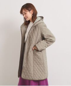 ITS'DEMO / イッツデモ その他アウター | 【撥水加工】キルトフードコート