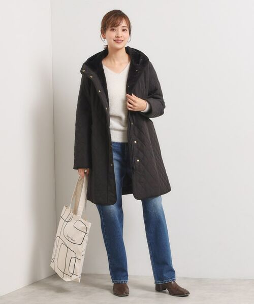ITS'DEMO / イッツデモ その他アウター | 【撥水加工】キルトフードコート | 詳細11