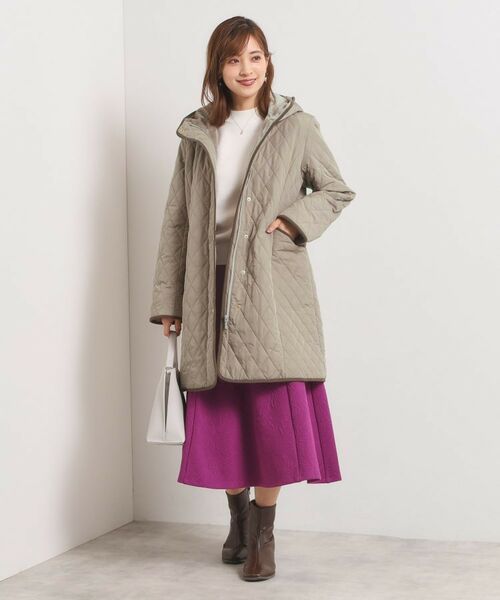 ITS'DEMO / イッツデモ その他アウター | 【撥水加工】キルトフードコート | 詳細15