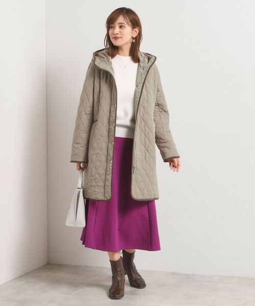 ITS'DEMO / イッツデモ その他アウター | 【撥水加工】キルトフードコート | 詳細16