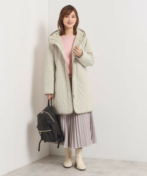 ITS'DEMO / イッツデモ その他アウター | 【撥水加工】キルトフードコート | 詳細5