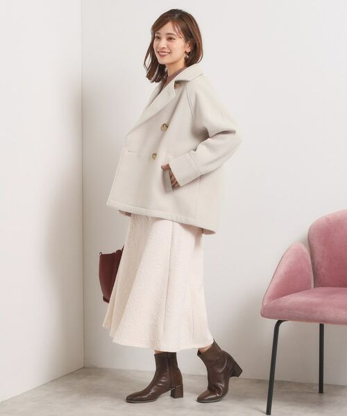 ITS'DEMO / イッツデモ ピーコート | カットメルトンミドル丈コート | 詳細10