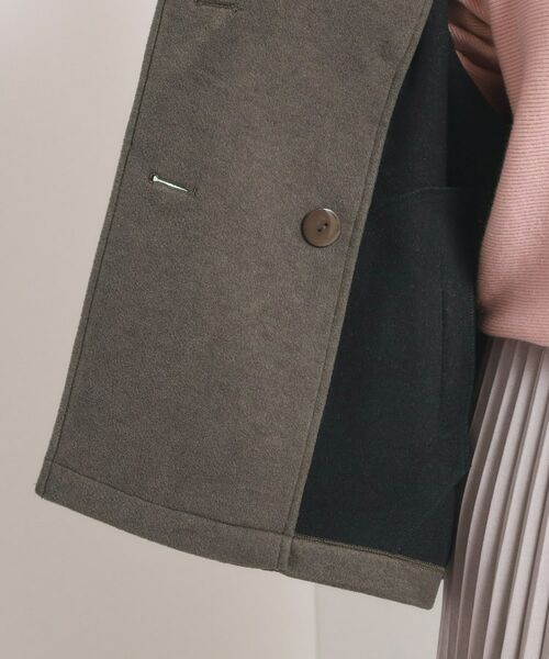 ITS'DEMO / イッツデモ ピーコート | カットメルトンミドル丈コート | 詳細23