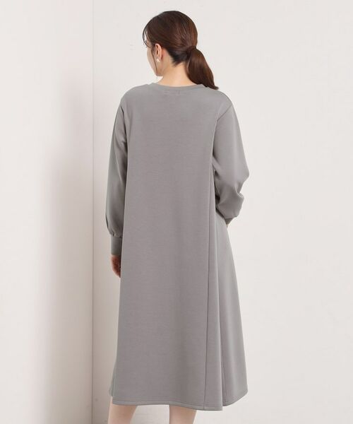 ITS'DEMO / イッツデモ ロング・マキシ丈ワンピース | 【洗濯機OK】フロントジップワンピース | 詳細11
