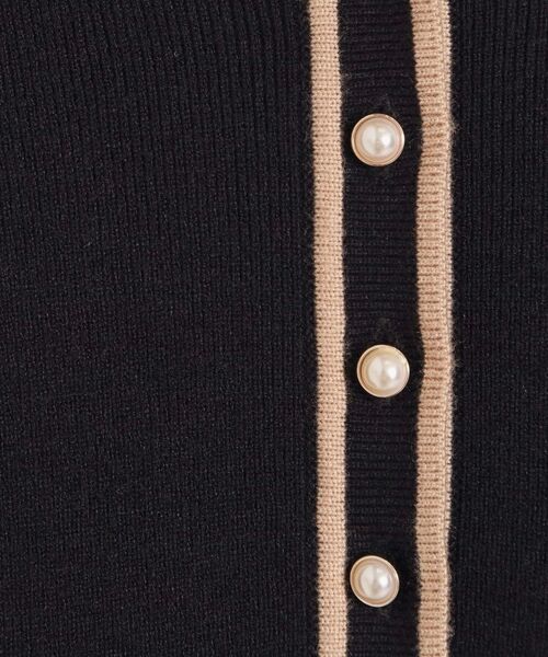 ITS'DEMO / イッツデモ ロング・マキシ丈ワンピース | 【手洗い可】ポロ衿ニットフレアワンピース | 詳細8