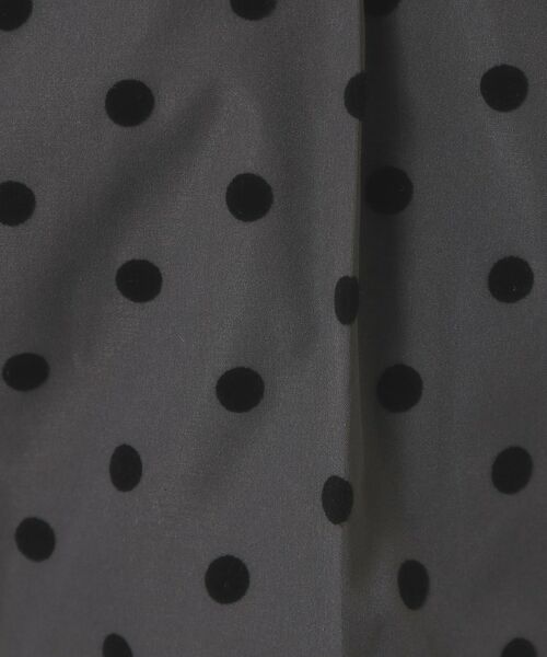 ITS'DEMO / イッツデモ パンツ | 【手洗い可／ウエストゴム】フロッキードットパンツ | 詳細12