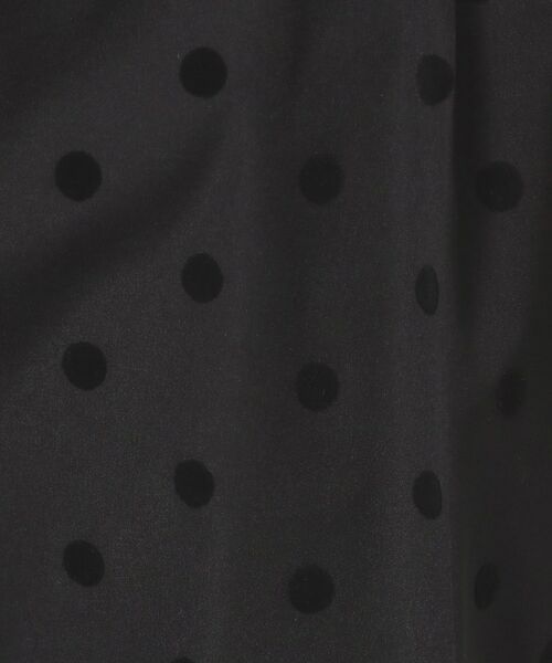 ITS'DEMO / イッツデモ パンツ | 【手洗い可／ウエストゴム】フロッキードットパンツ | 詳細4