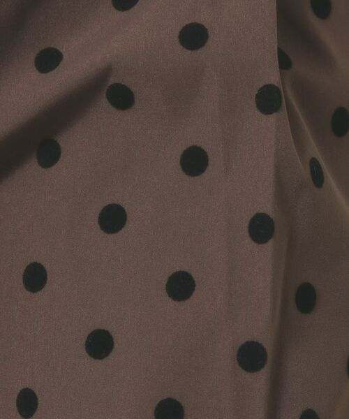 ITS'DEMO / イッツデモ パンツ | 【手洗い可／ウエストゴム】フロッキードットパンツ | 詳細8